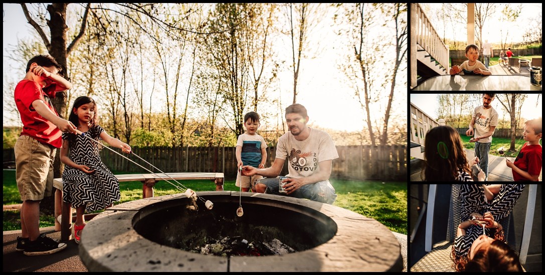 Kansas City Family Child Backyard Summer Photography