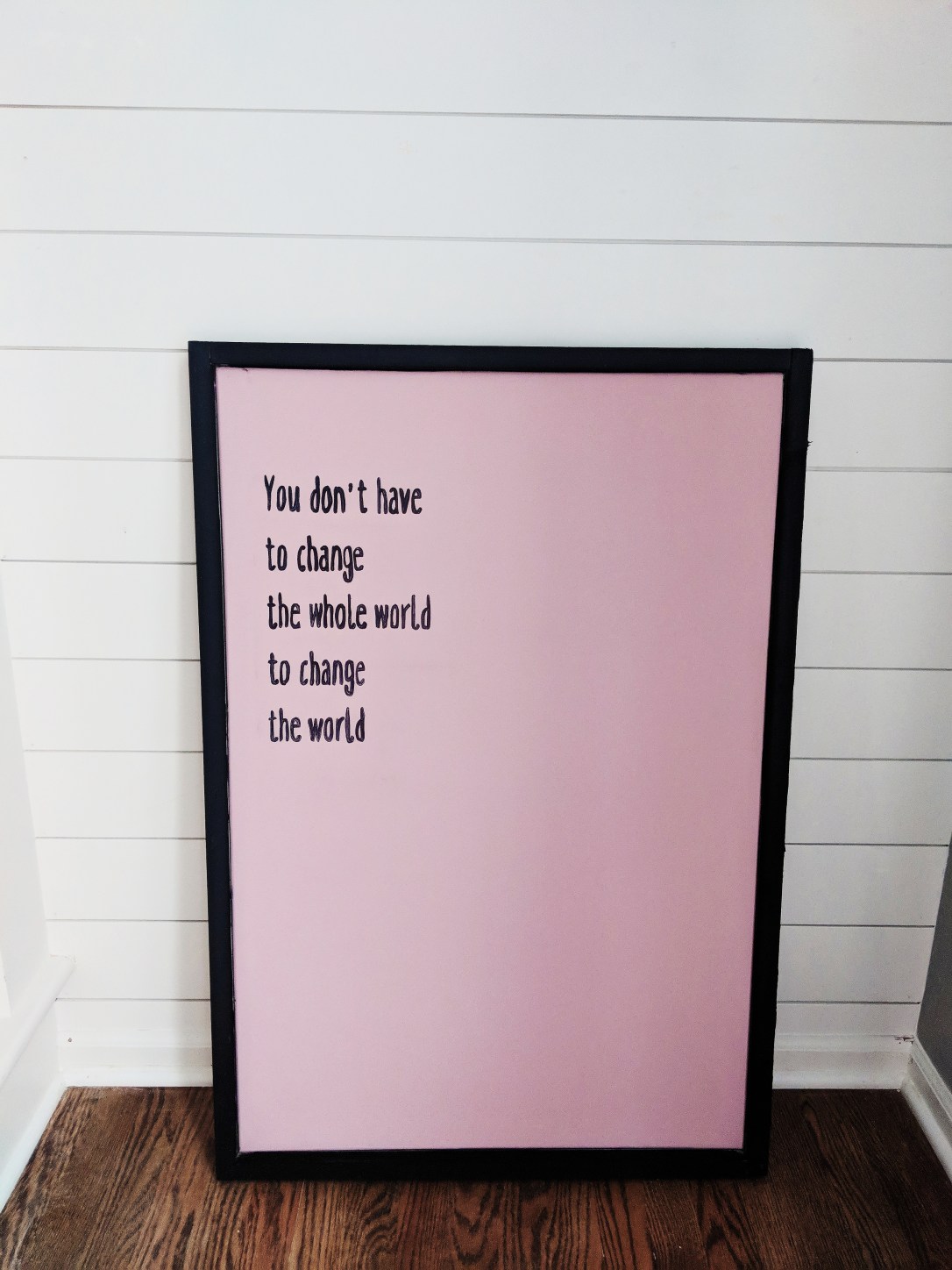 DIY Farmhouse sign tutorial quote sign