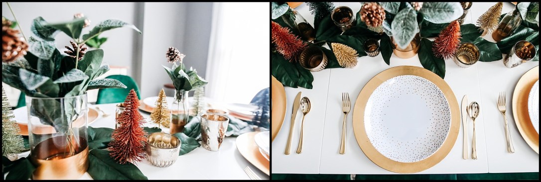 place setting table decor centerpiece holiday decor Christmas tablescape