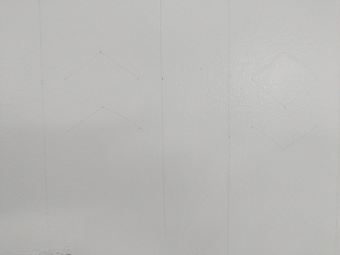 family command center calendar chore charts DIY Sharpie wall design modern kitchen